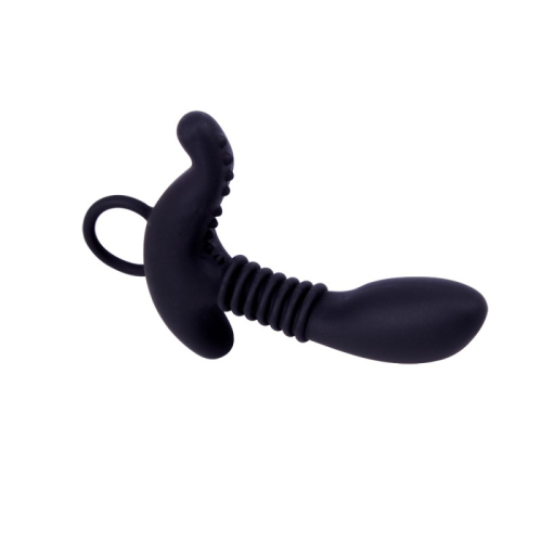 Стимулятор простати для чоловіків силіконовий чорний Chisa Booty Exciter - 2