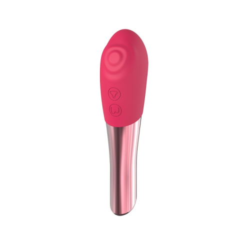 Клиторальный стимулятор розового цвета Chisa Lust Ripple Ardor - 2