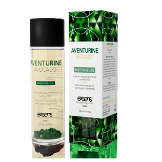 Масажне масло з авантюрином EXSENS Aventurine Avocado 100мл