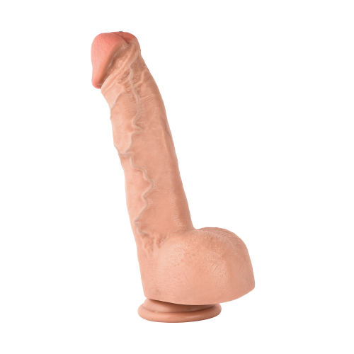 Фалоімітатор реалістичний на присосці тілесного кольору XISE Cock Queen August - 3