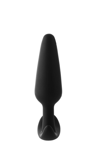 Анальний плаг із основою у вигляді якоря чорного кольору Dream Toys Рlug Medium - 3