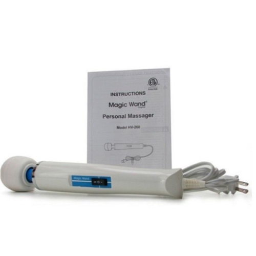 Вібромасажер Ванд білого кольору Bdsm4u Wand Massager HV 260 - 2