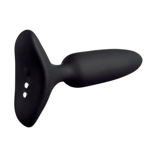 Анальна вібропробка чорного кольору з керуванням зі смартфона Lovense Hush 2 розмір XS - 2
