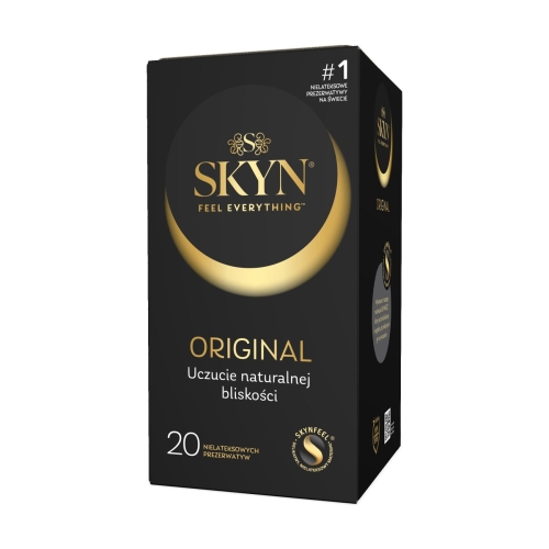 Презервативи класичні безлатексні із поліізопрену SKYN Original 20 штук - 1