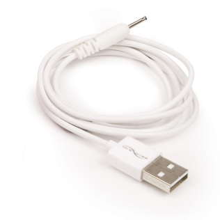 Кабель для заряджання вагінальних смарт кульок білого кольору We Vibe USB to DC Charging Cable