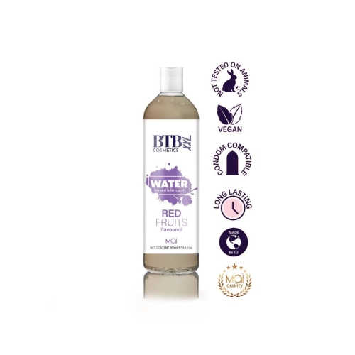 Оральный лубрикант на водной основе с ароматом красных фруктов MAI BTB FLAVORED 250 мл - 1