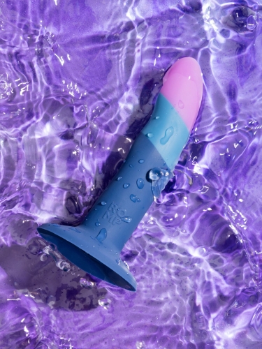 Страпон ременной на присоске синий Romp Piccolo Pegging Kit - 8