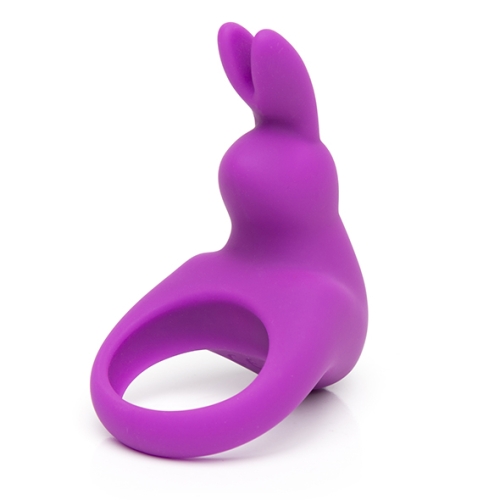 Ерекційне віброкільце фіолетового кольору Fifty shades of grey Happy rabbit rechargeable cock ring - 1