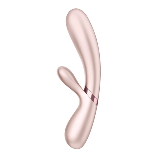 Вибратор кролик с подогревом серебристый Satisfyer Hot Lover