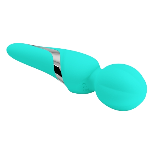 Вібромасажер Ванд у формі мікрофона зеленого кольору Lybaile Pretty Love Walter USB - 7