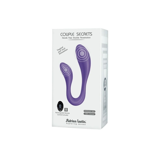 Двойной вибратор с пультом управления LRS Adrien Lastic Couple Secrets II - 6
