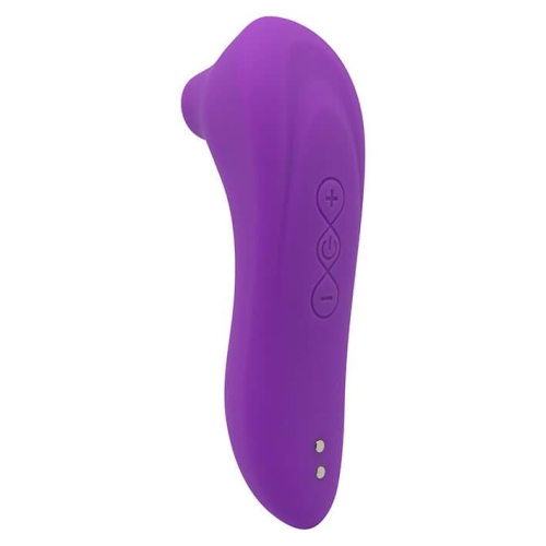 Вакуумный бесконтактный стимулятор для клитора фиолетовый Alive Cherry Quiver - 2