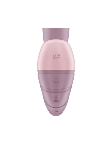 Вакуумний вібромасажер для точки G і стимуляції клітора фіолетовий Satisfyer Supernova - 2