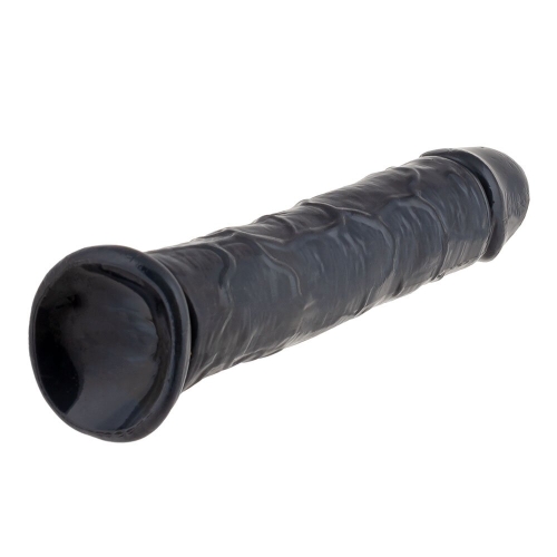 Фалоімітатор 20/3, 7 см на присоску реалістик чорний Love stay with me SEXTOY PENIS - 3