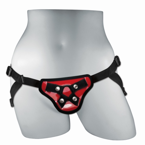 Труси для страпона Sportsheets-Entry Level Strap-On Red - 1