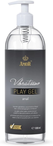 Лубрикант для анального проникновения на водной основе Vibratissimo Play Gel Anal 1000 мл - 1