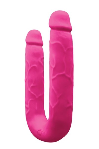 Двойной фаллоимитатор реалистик розовый COLOURS DP PLEASURES - 1