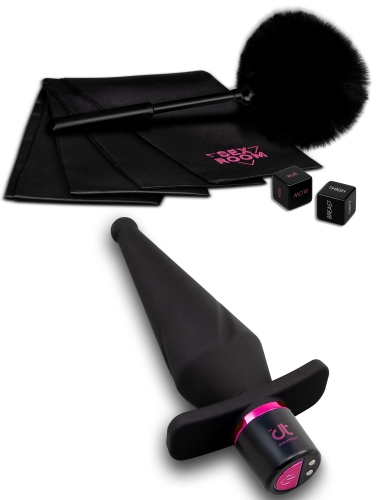 Набір секс іграшок для анальних ігор чорного кольору Dream Toys Sex Room 6 предметів - 2