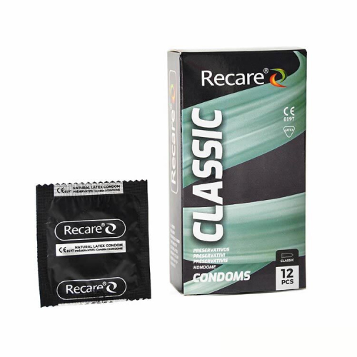 Презервативи класичні Recare Classic Condoms Holographic 12 штук - 1