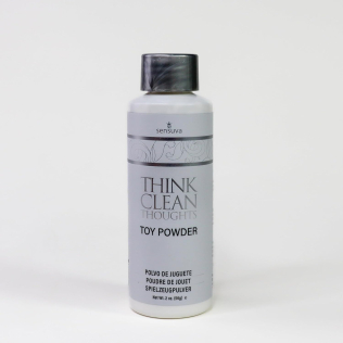 Пудра для ухода за интимными игрушками Sensuva Think Clean Thoughts Toy Powder 56 грамм