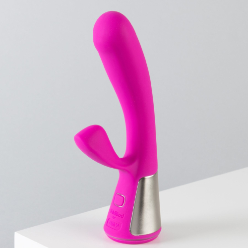 Вибратор со стимуляцией клитора розовый Ohmibod Fuse for Kiiroo - 3