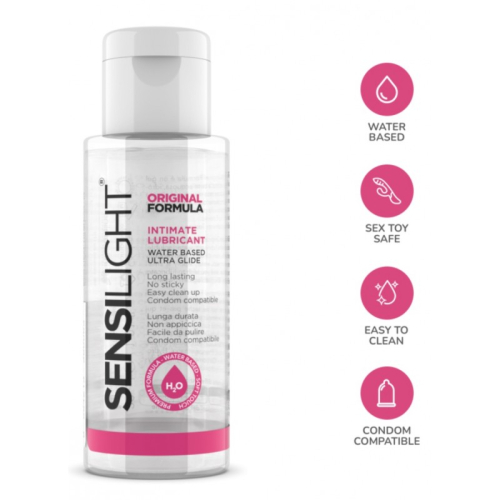 Лубрикант со смазывающим и увлажняющим эффектами на водной основе Intimateline Sensilight Original Formula 30мл - 3