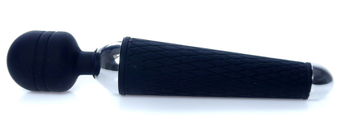 Вибромассажер пульсатор Ванд черного цвета BOSS of TOYS Massager Power Wand - 4
