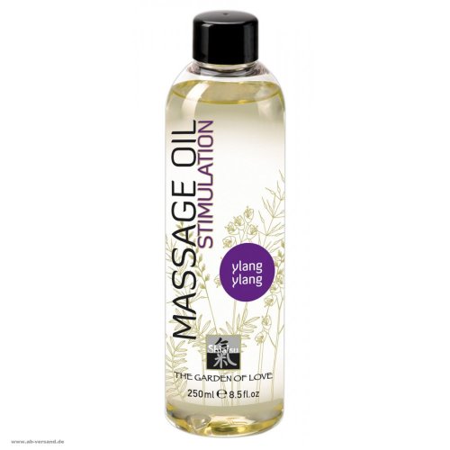 Масажна олія чуттєвим ароматом іланг-іланг Shiatsu Ylang Ylang з 250 мл - 1