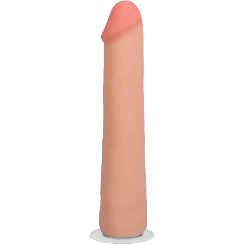 Фалоімітатор реалістичний на присосці тілесний Doc Johnson The Realistic Cock ULTRASKYN - 9 Inch Vanilla - 2