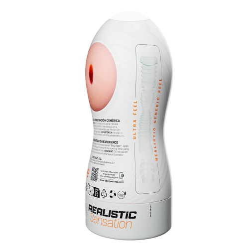 Мастурбатор телесного цвета Alive Maxi Flex Generic размер L - 3