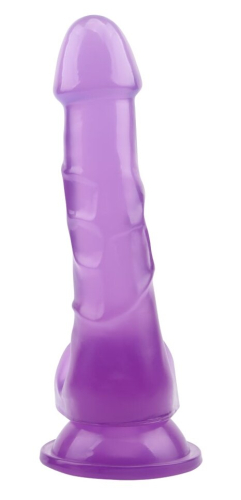 Фалоімітатор реалістичний на присоску фіолетовий CHISA 7.7 Inch Dildo - 4