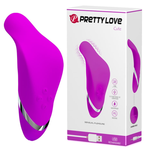 Стимулятор клитора PRETTY LOVE - Cute, 12 функций вибрации, BI-014108-3 - 1