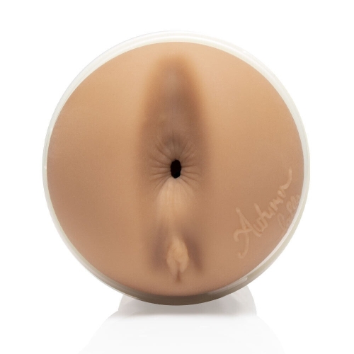 Мастурбатор в колбе анус реалистичный порноактрисы Autumn Falls бежевого цвета Fleshlight - 3