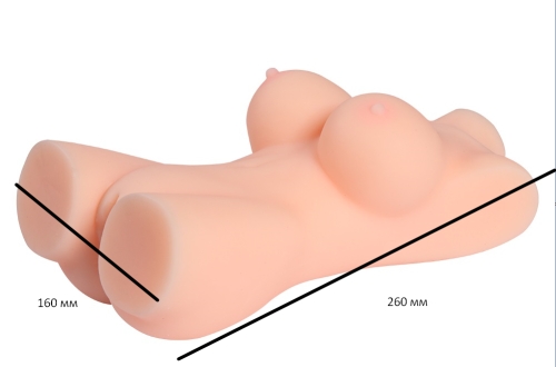 Мастурбатор мини-торс Bella Mini sex doll - 1