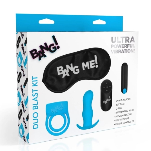 Набор секс игрушек с дистанционным управлением XR Brands Bang Duo Blast 4 предмета - 5