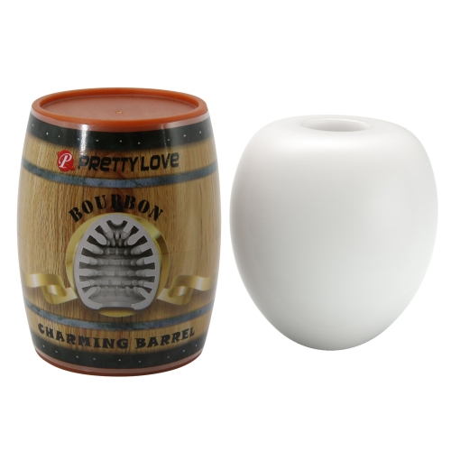Мастурбатор яйце в колбі біле Lybaile PRETTY LOVE Barrel - 1