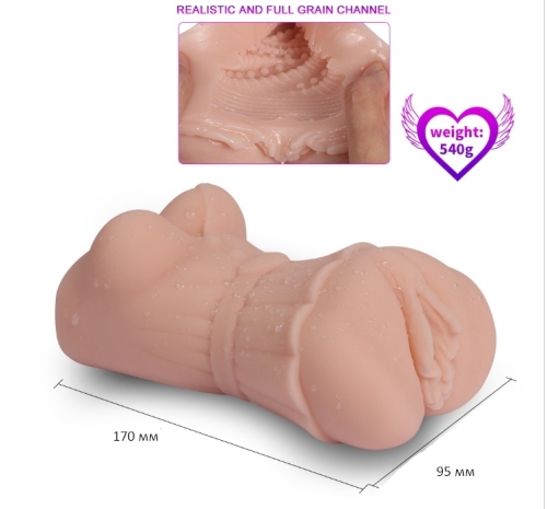 Мастурбатор кицька з кібершкіри Belinda Pussy XISE L SQ-MA60041 - 3