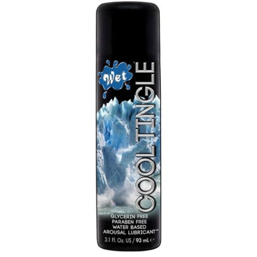 Лубрикант на водной основе с охлаждающим эффектом Wet Cool Tingle 93 мл - 1