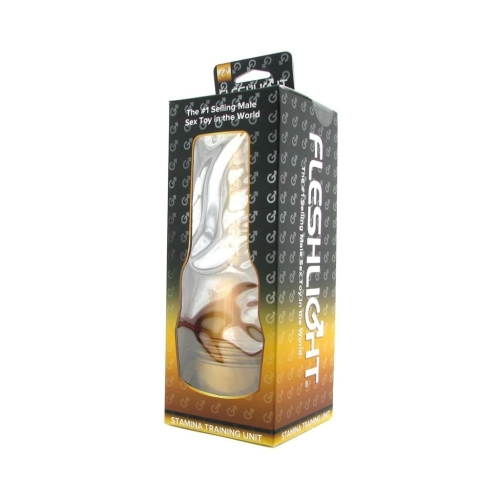 Мастурбатор в колбе вагина рельефный телесного цвета Fleshlight - 9