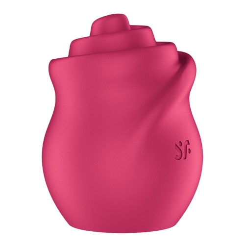 Стимулятор для клитора с имитацией язычка красный Satisfyer Tongue Twister - 1