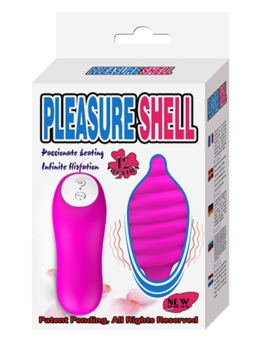 Віброяйце фіолетове Lybaile PLEASURE SHEL - 8