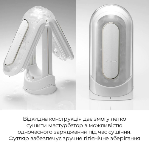 Мастурбатор з вібрацією Tenga Flip Zero Electronic Vibration Тенга 5 режимів вібрації-режим мінета Дикий Оргазм - 6