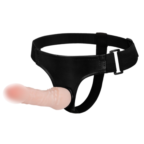 Страпон на трусиках реалистичный телесный BAILE Ultra Cyberskin Penis - 1