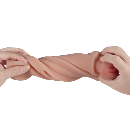 Мастурбатор-вагина с режимом всасывания Fanny Squeeze - 8