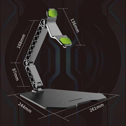 Підставка для мастурбатора чорного кольору KissToy BANANASOME Folding Holder - 3