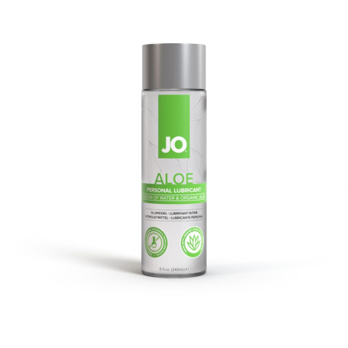 Лубрикант на водной основе с добавлением алое JO H2O Waterbased Aloe 240 мл - 1