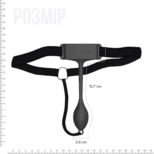 Вібротрусики з бездротовим пультом Adrien Lastic Pan-t Vibe - 2