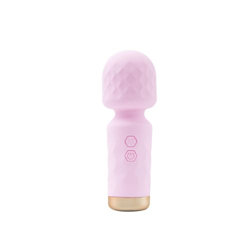 Вибромассажер Ванд мини розовый BMS Factory M’Lady Mini Vibrating Wand - 1