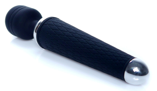 Вибромассажер пульсатор Ванд черного цвета BOSS of TOYS Massager Power Wand - 3