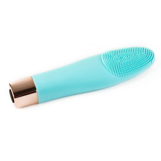 Мини массажер для лица голубой Levett Blue